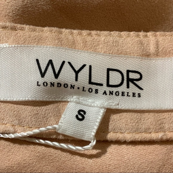 WYLDR by Revolve Infinity Halter Mini Dress Blush - Picture 8 of 14